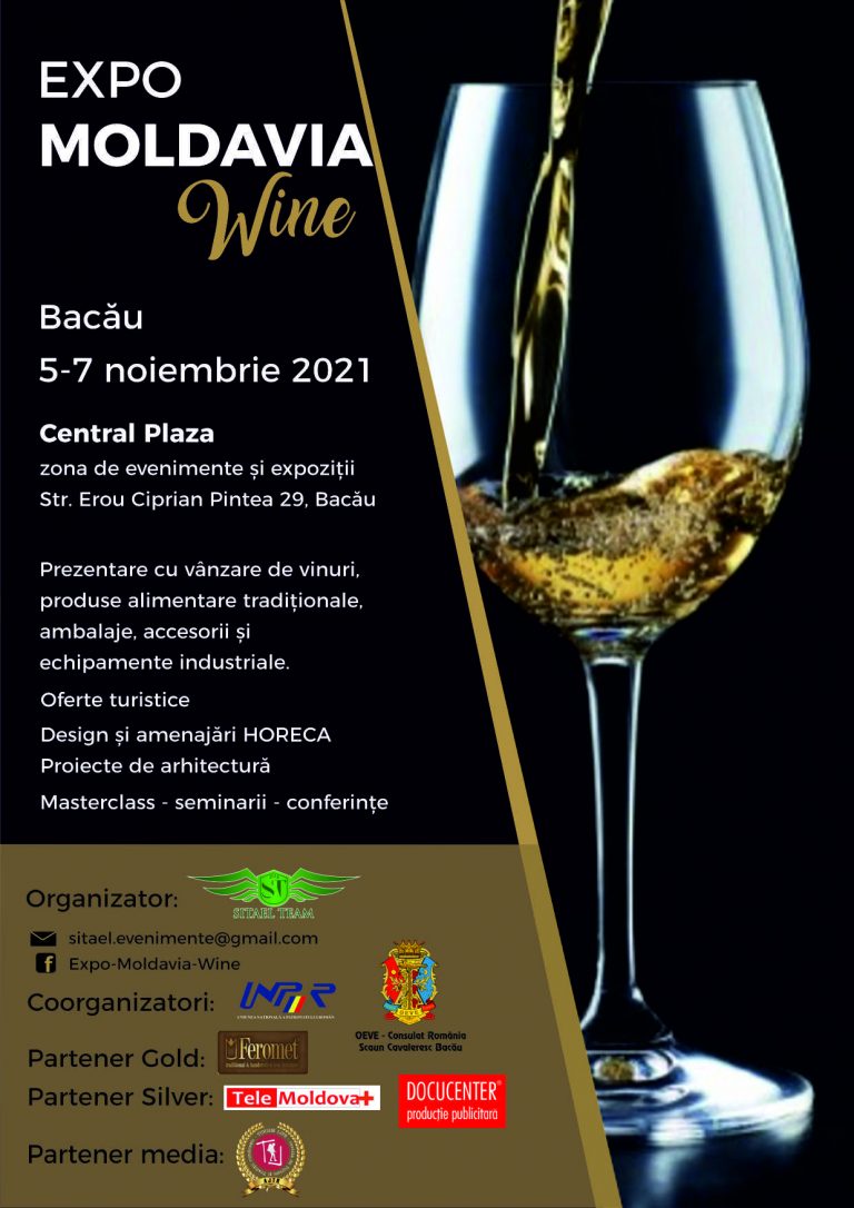Expo ”Moldavia Wine” 2021 – Bacău