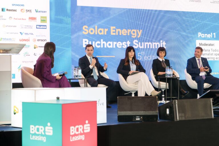 Dna. Laura Ciuhu, Prim-Vicepreședinte UNPR, a participat, în calitate de speaker în cadrul „Solar Energy Bucharest Summit – ediția a V-a”