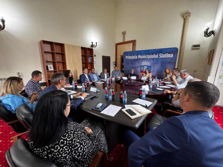Uniunea Națională a Patronatului Român (UNPR), prezentă la prima ședință a Comitetului Consultativ pentru Dezvoltarea Economică a Municipiului Slatina