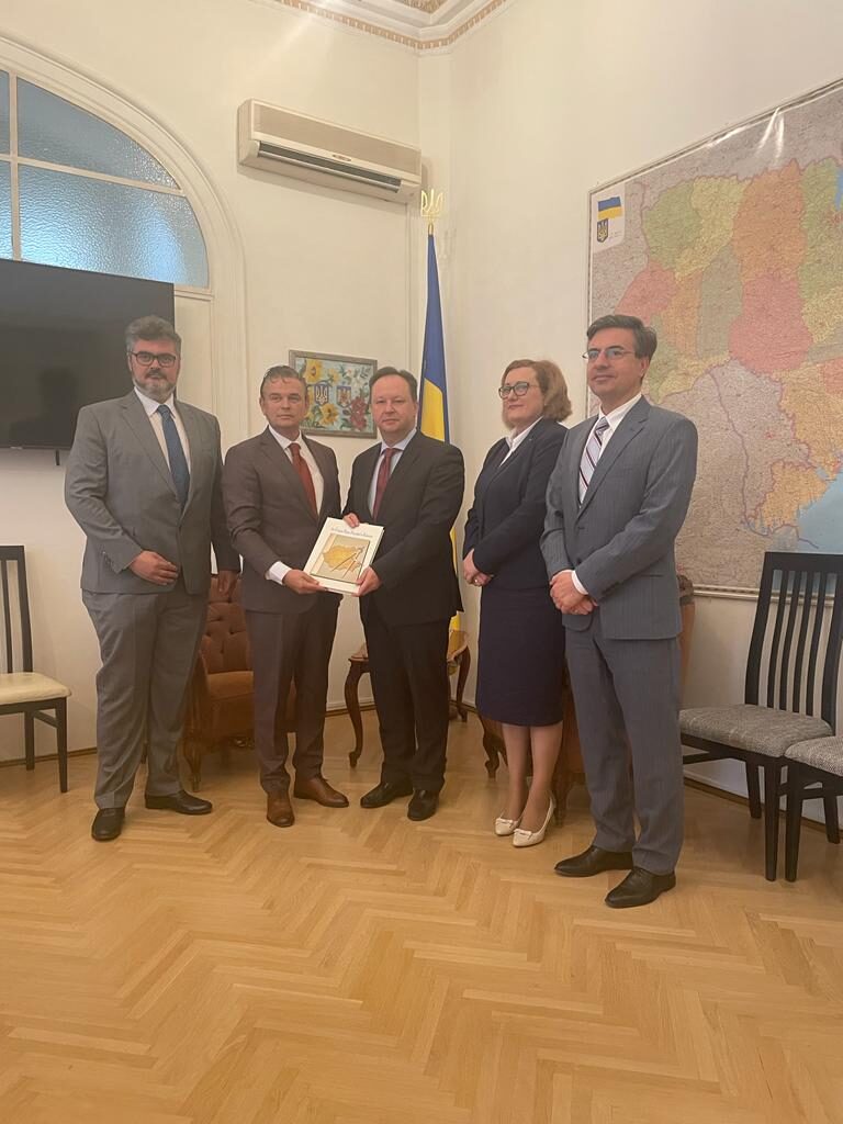 Întâlnirea delegației UNPR cu Ambasadorul Ucrainei
