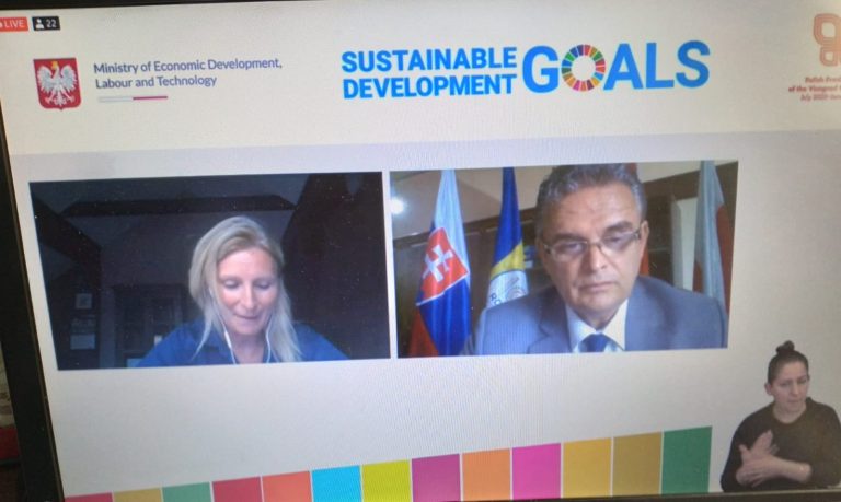 UNPR a reprezentat mediul de afaceri din România la Forumul Agendei 2030 V4+