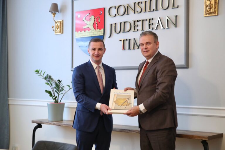 Întâlnire de lucru între Consiliul Județean Timiș și UNPR