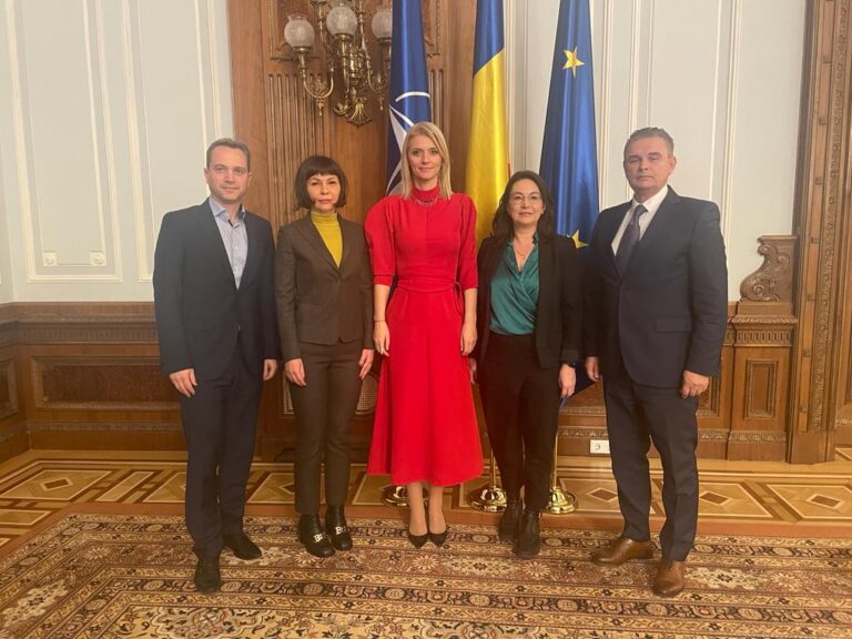 Întâlnire cu președintele Senatului României