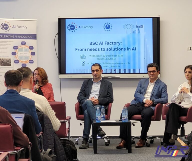 Uniunea Națională a Patronatului Român, prezentă la evenimentul „BSC AI Factory – De la nevoi la soluții în AI”