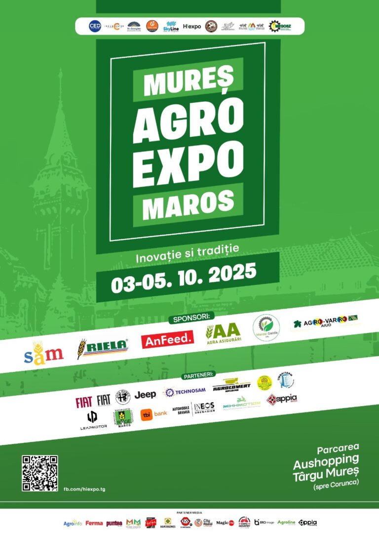 INVITAȚIE – Mureș Agro Expo Maros 2026 octombrie